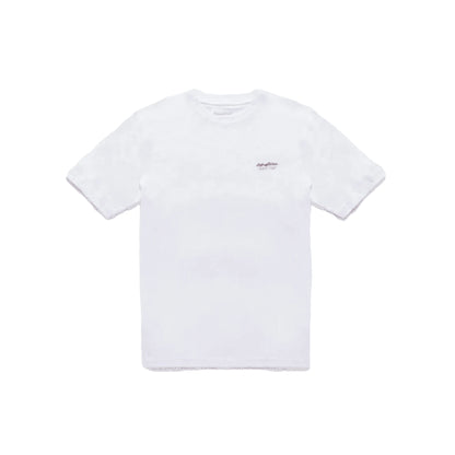 REFRIGIWEAR T-Shirt Becker Bianca in Cotone da Uomo