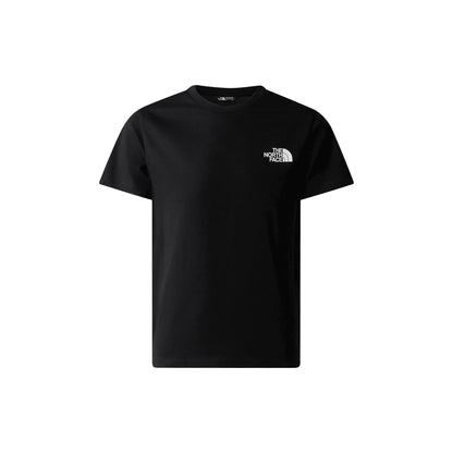 THE NORTH FACE T-shirt Simple Dome Logo Nera Ragazzo