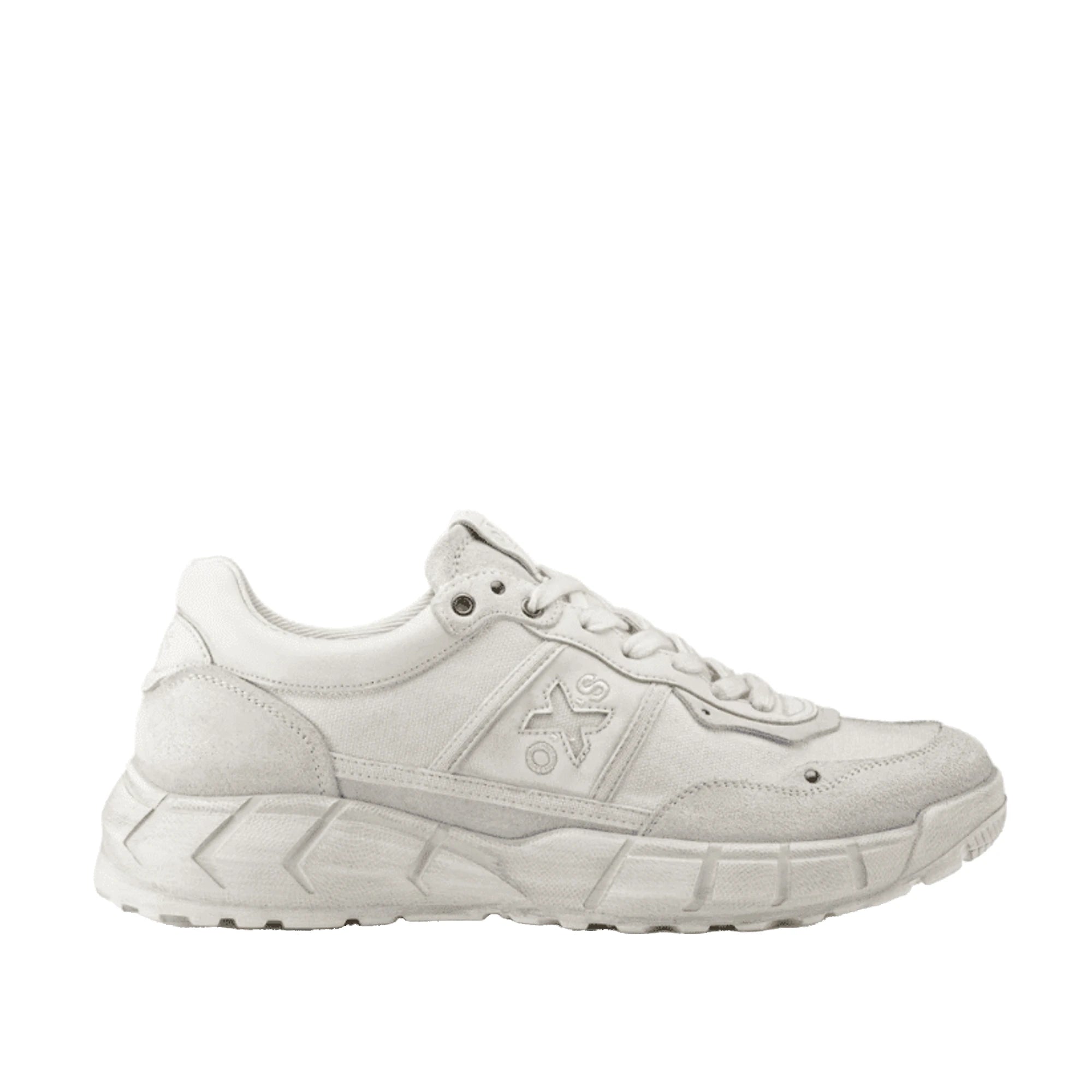 CULT PEYOTE 0053 Sneakers Uomo in Canvas e Suede