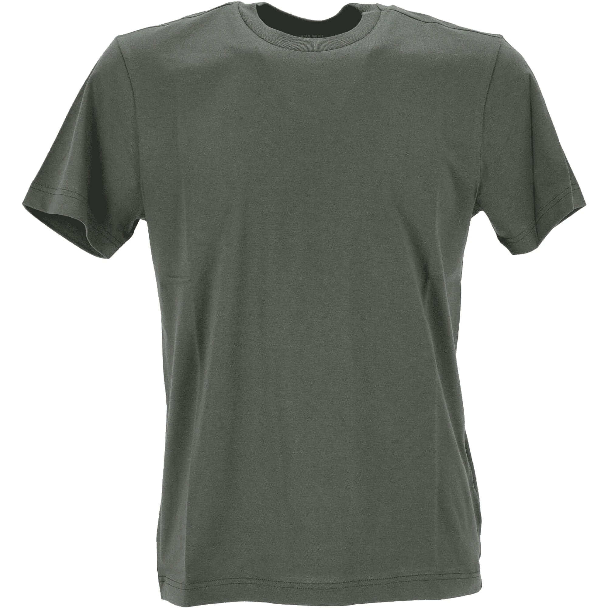 COLMAR T-shirt a Girocollo in cotone Verde da Uomo 