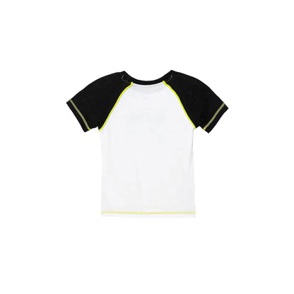 GUESS T-shirt da Bambino a Maniche Corte in Cotone Elastico
