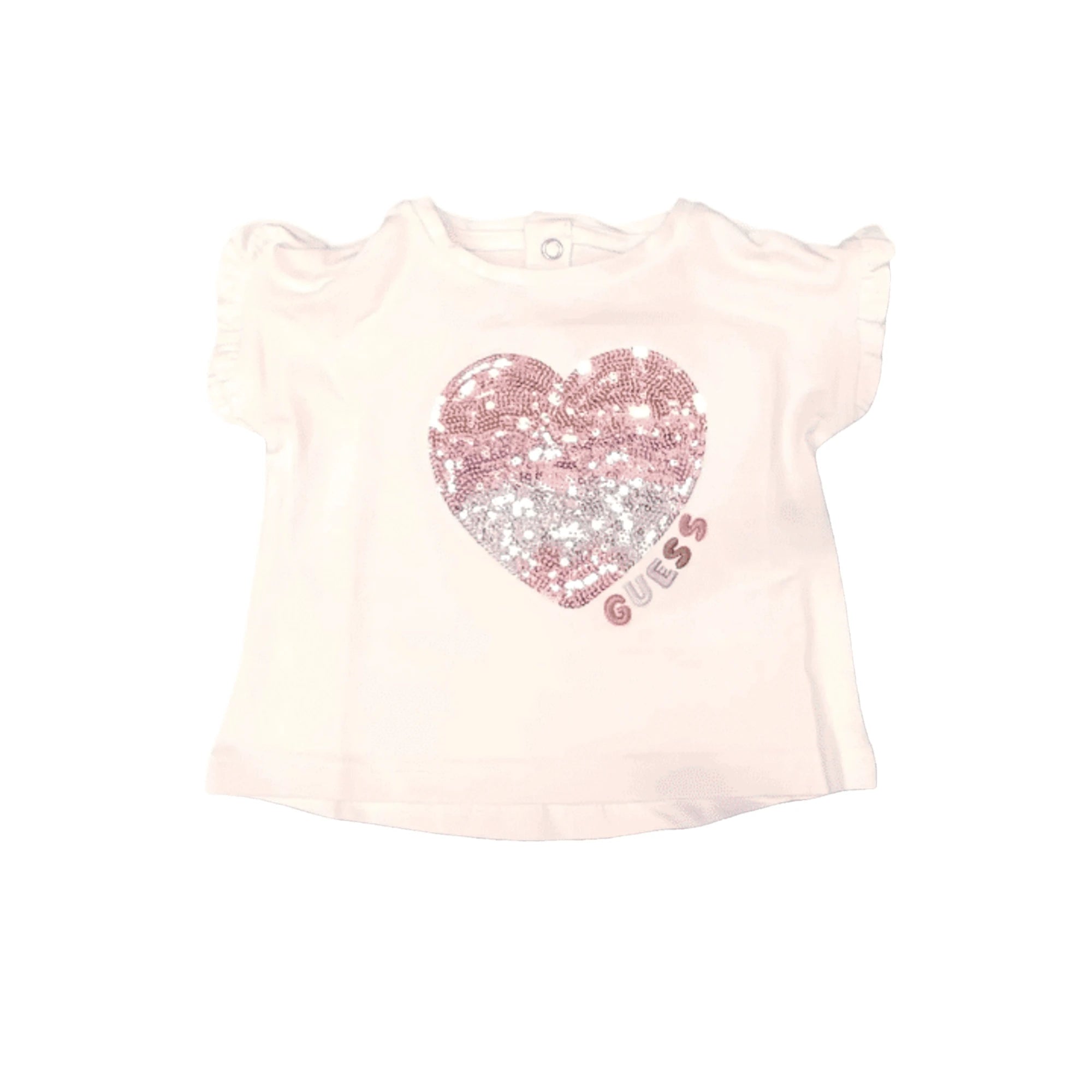 GUESS Completo in Tuta da Neonata Bianco/Viola