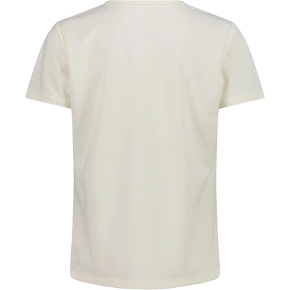 CMP Maglia Girocollo Donna Dry Function Antibatterica Offwhite