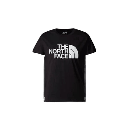 THE NORTH FACE T-Shirt Nera Maxi Logo Frontale