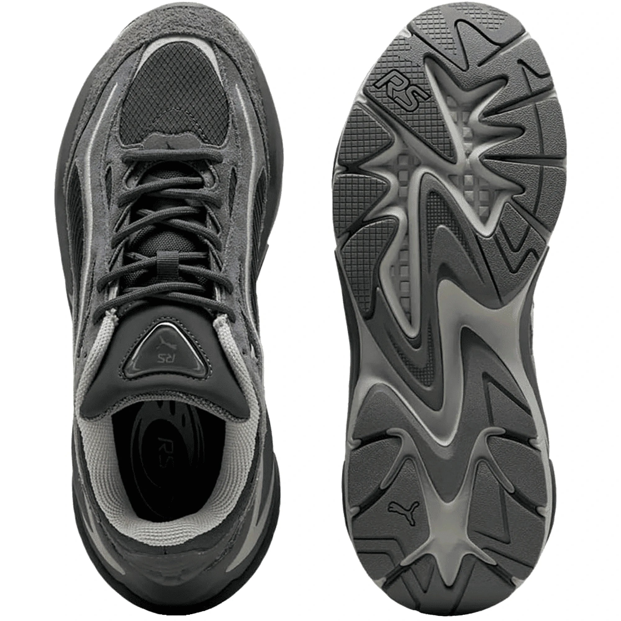 PUMA Scarpe Uomo RS-25 Hairy Suede Grigie