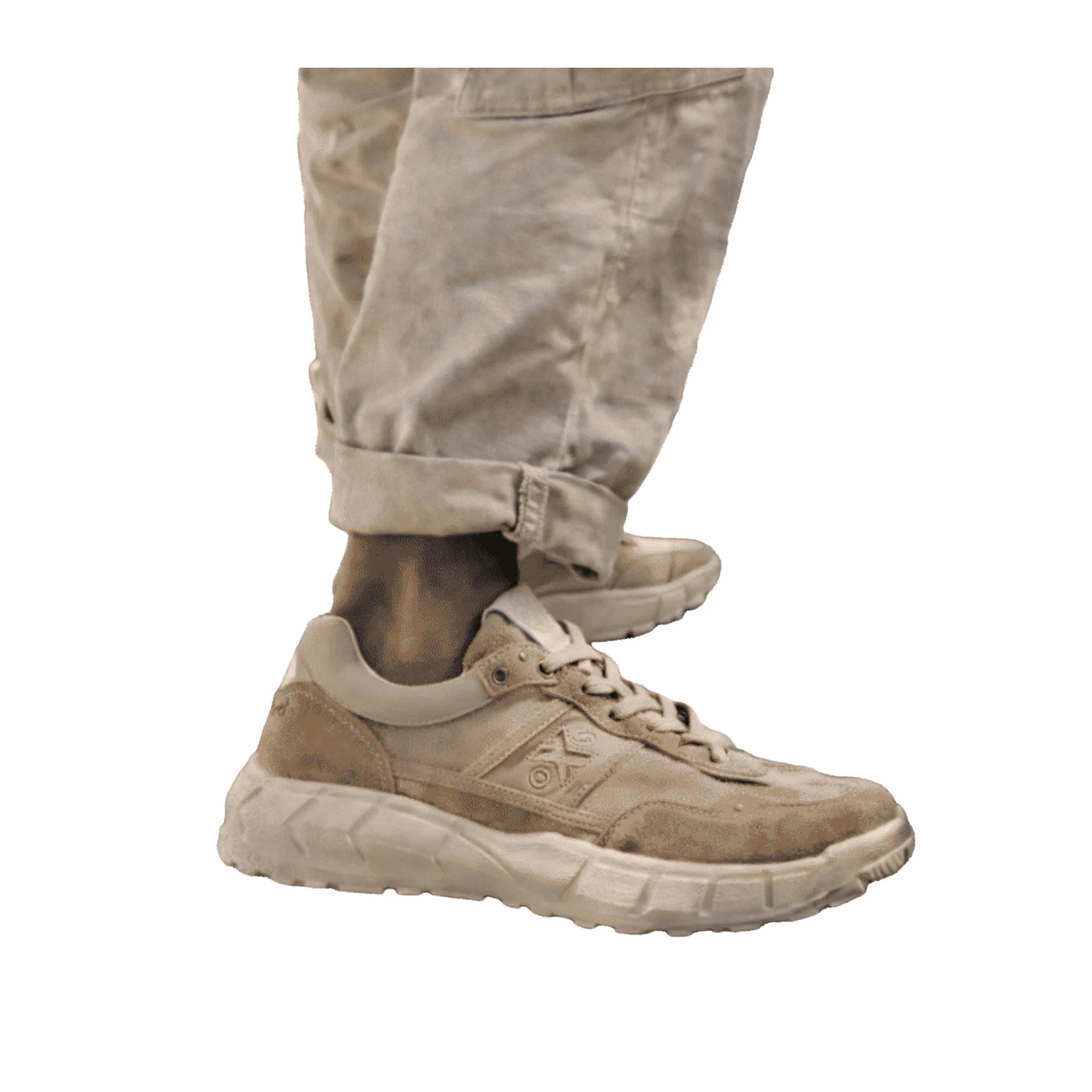 CULT PEYOTE 0053 Sneakers Uomo Urban Desert Canvas Suede