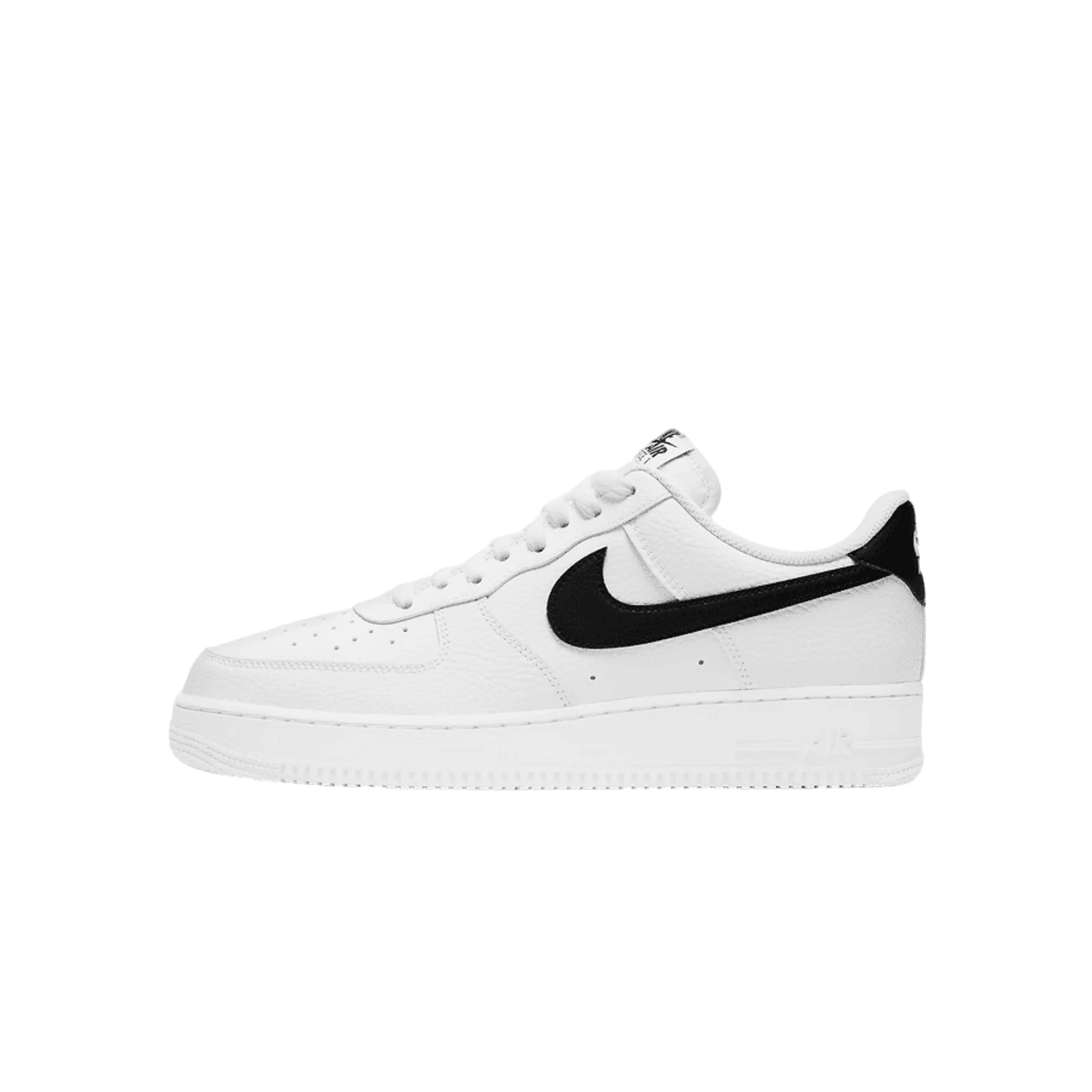 NIKE Air Force 1 Sneakers da Uomo con Logo Nero