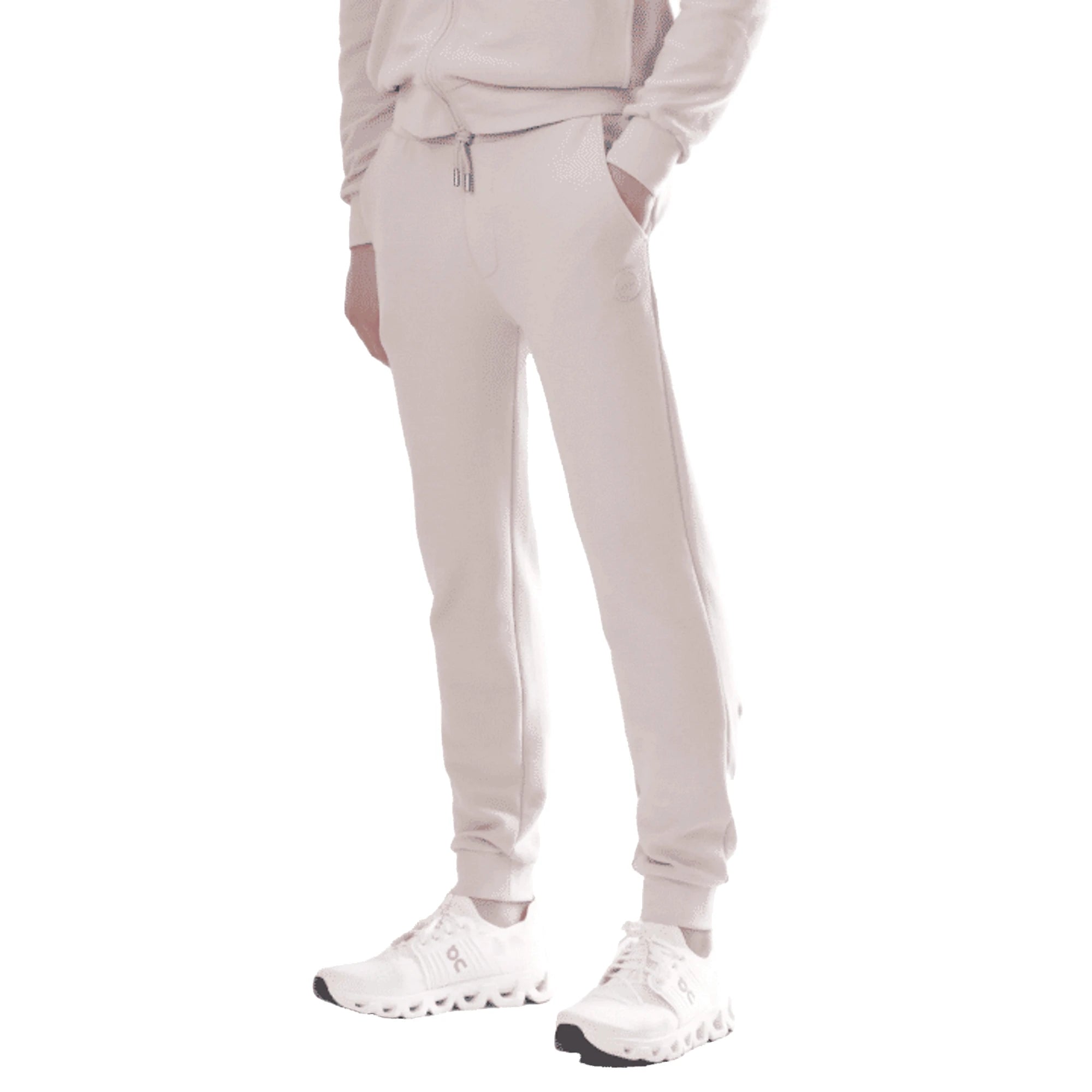 COLMAR Originals Pantaloni Tuta da Uomo Beige in Cotone 