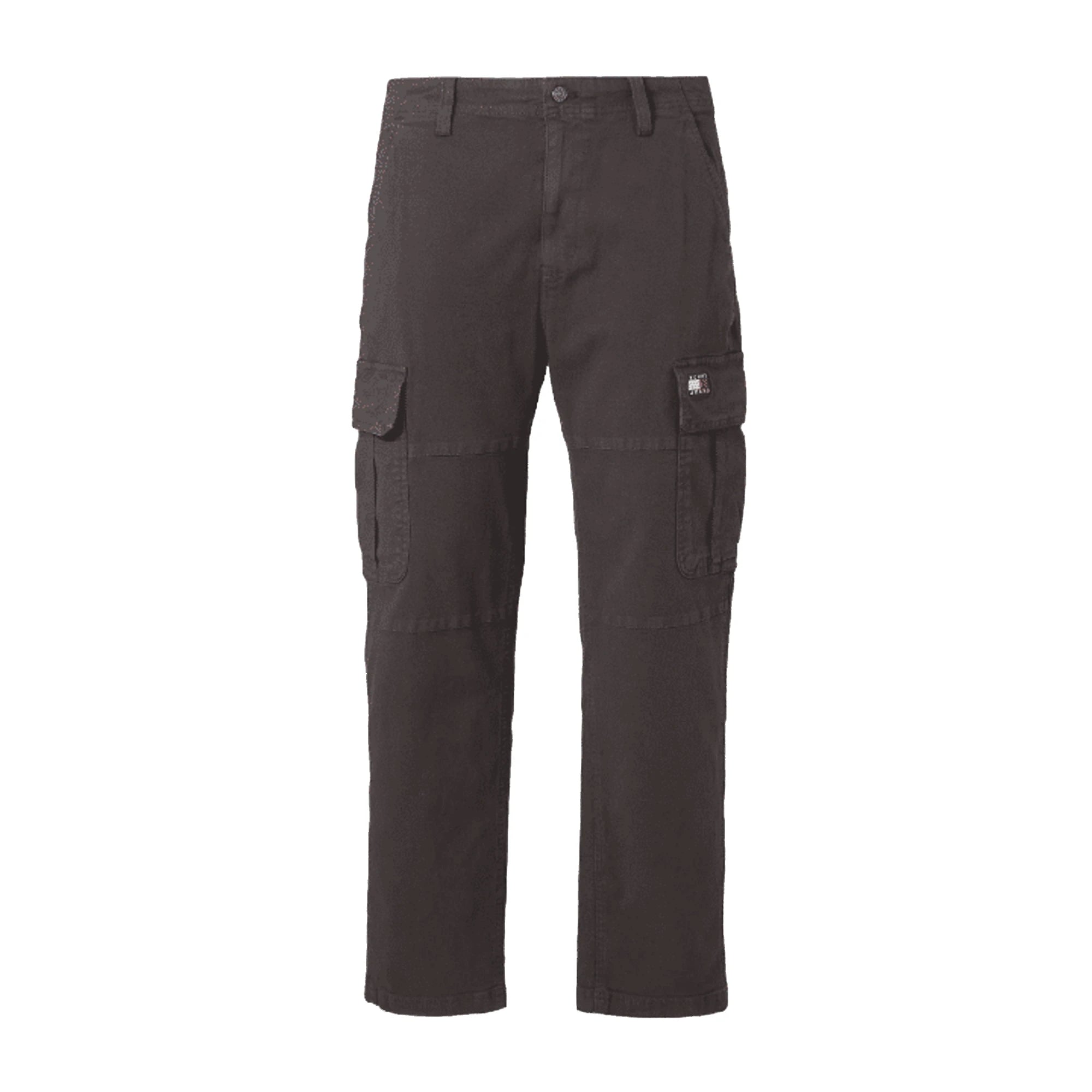 TOMMY HILFIGER Pantaloni Cargo Marroni in Cotone da Uomo