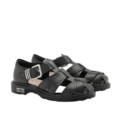 CULT SABBATH 4711 Sandalo in Pelle Glam-Rock