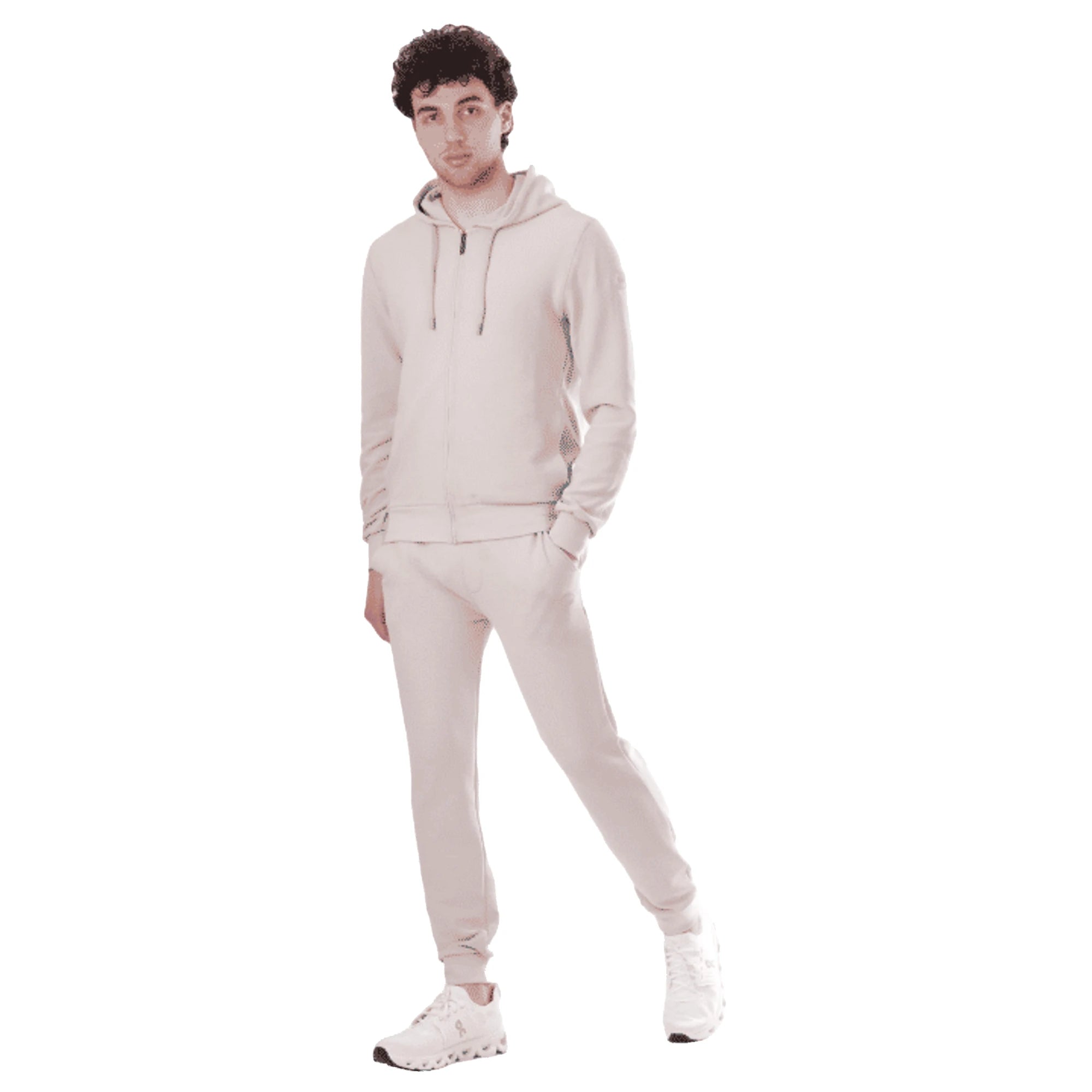 COLMAR Originals Pantaloni Tuta da Uomo Beige in Cotone 