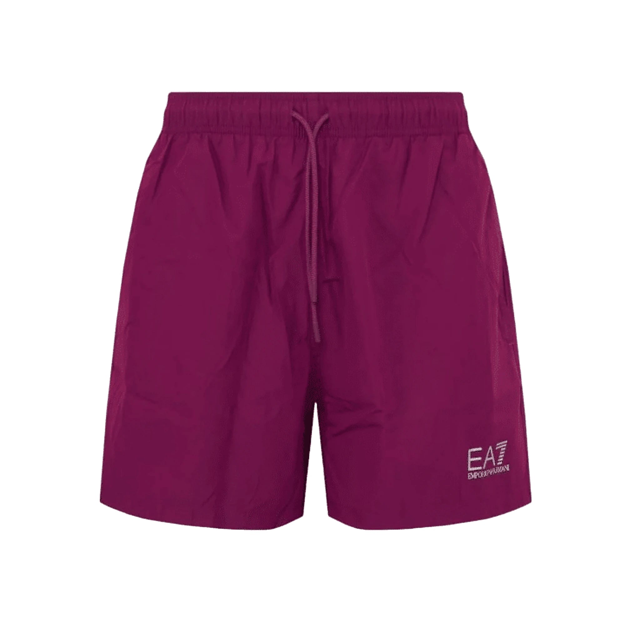 EMPORIO ARMANI EA7 Short Mare Uomo Bordeaux Poliestere