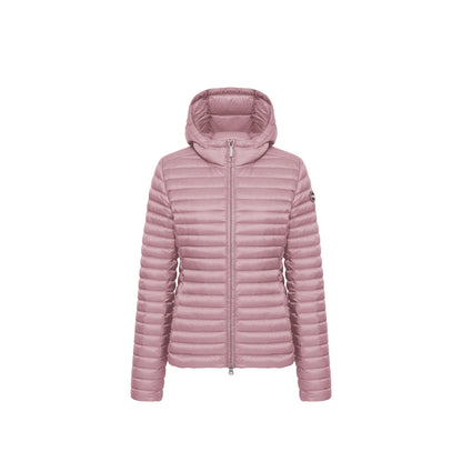 COLMAR Piumino Leggero Rosa 100 Grammi con Cappuccio da Donna