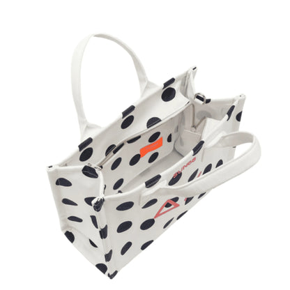 SUN68 Borsa Cali Bianco Panna/Navy Blue Donna