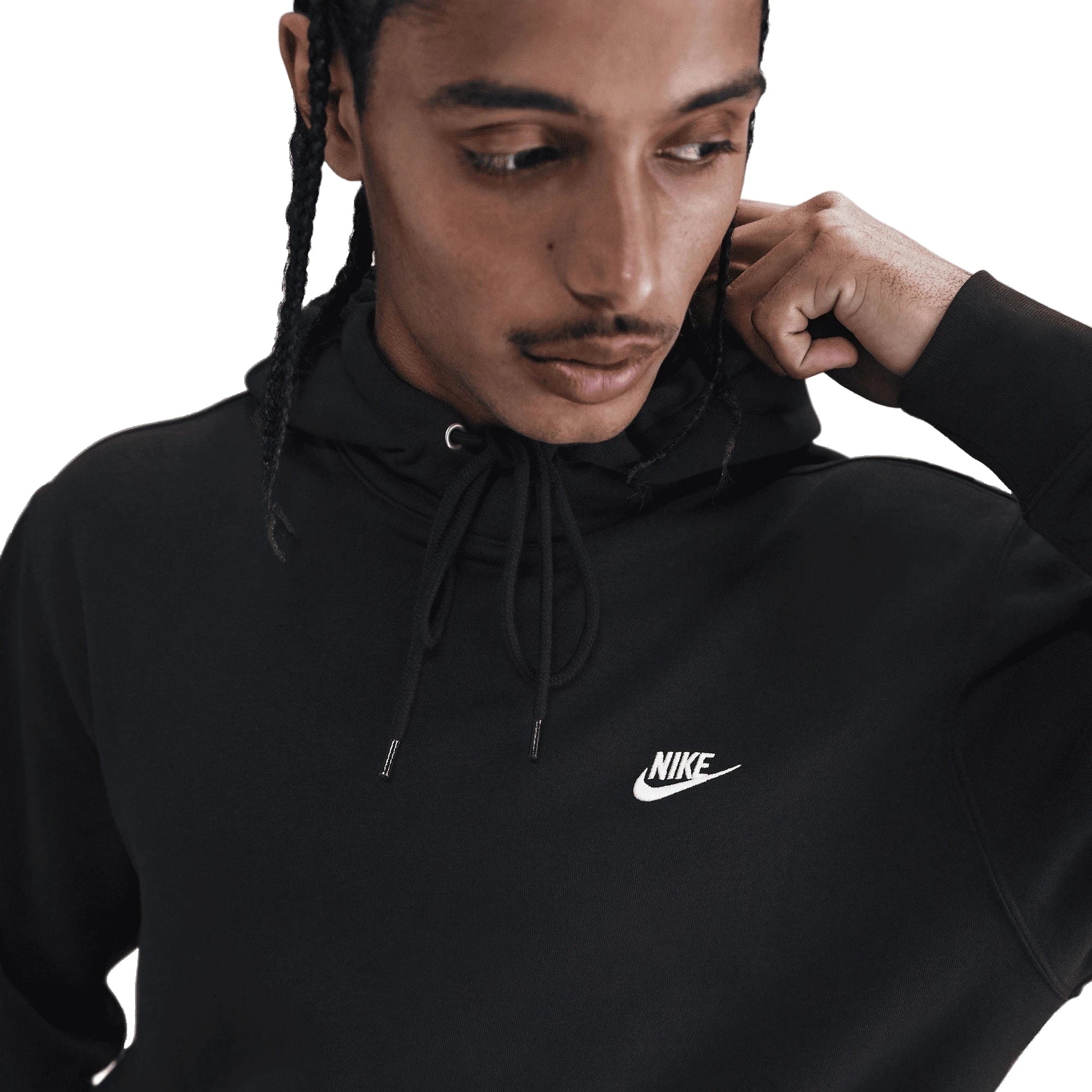 NIKE Club Pullover Fleece Hoodie Uomo Morbido