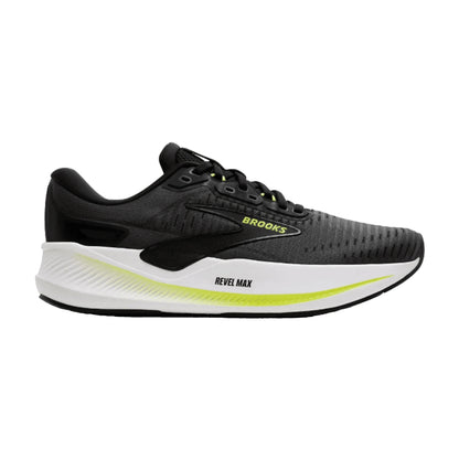 BROOKS Revel Max Scarpe da Corsa Ammortizzate Nere da Uomo