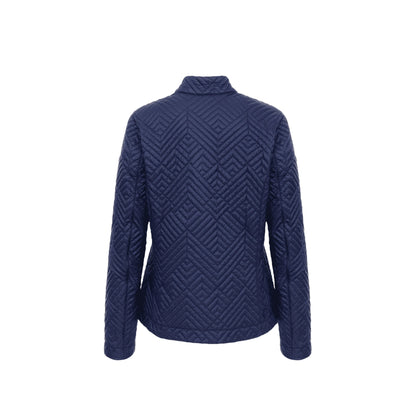 COLMAR Giacca Leggera Blu con Motivo Geometrico da Donna