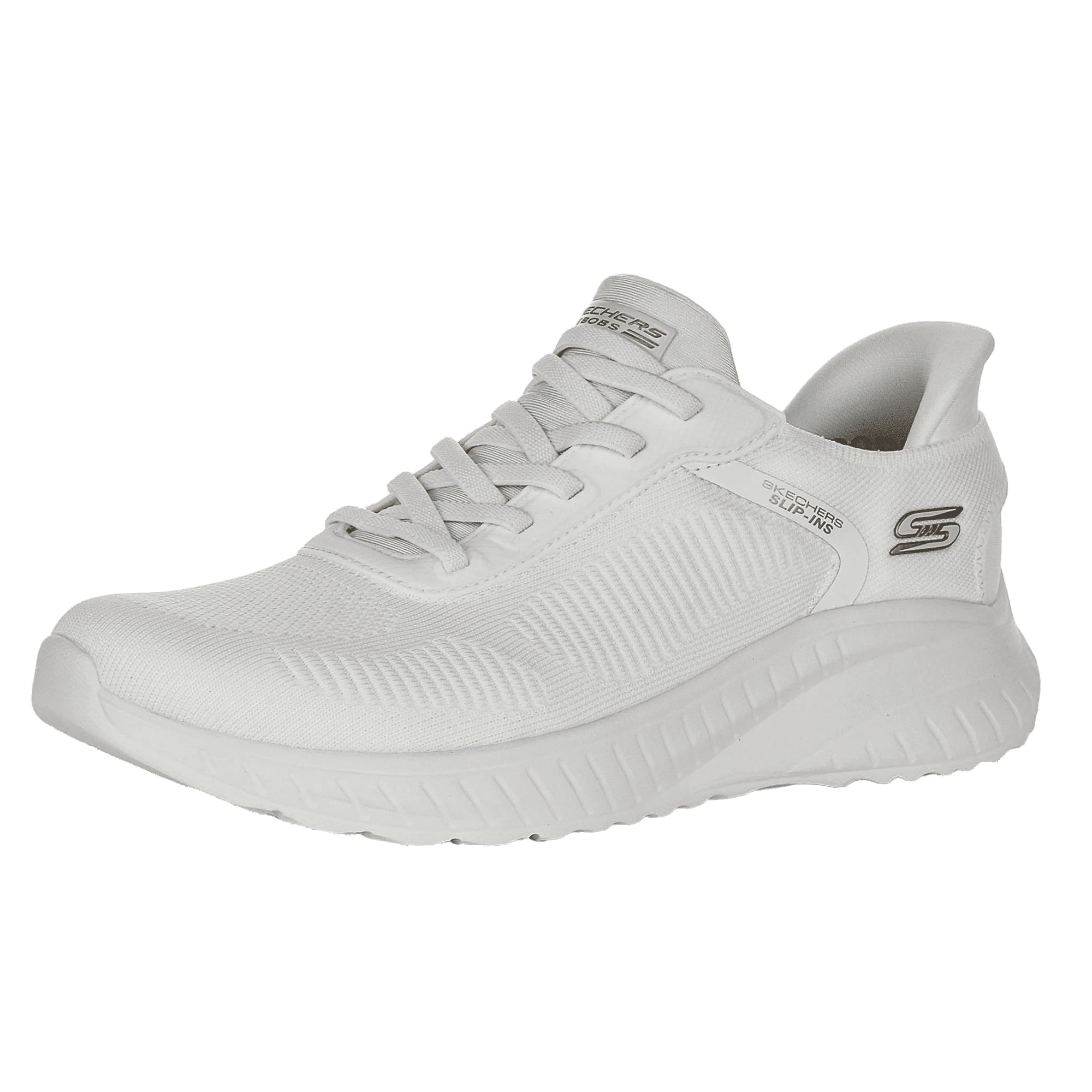 SKECHERS Bobs Sport Squad Off White Scarpe Donna