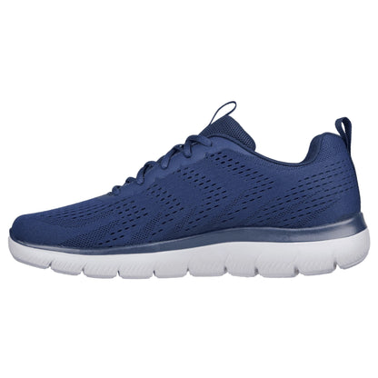 SKECHERS Sneakers Comfort Memory Foam da Uomo in Blu 