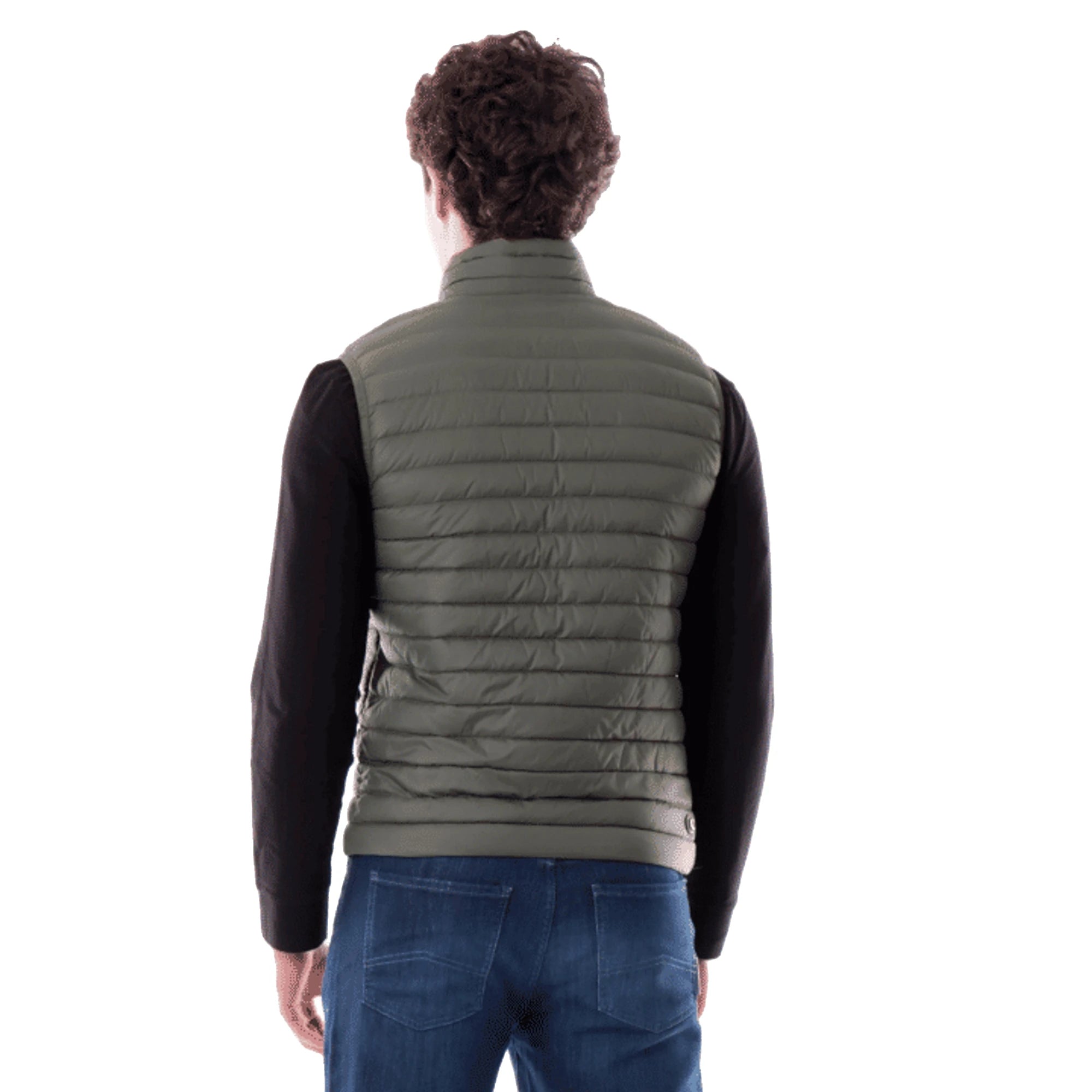 COLMAR Gilet Piumino Verde da Uomo 