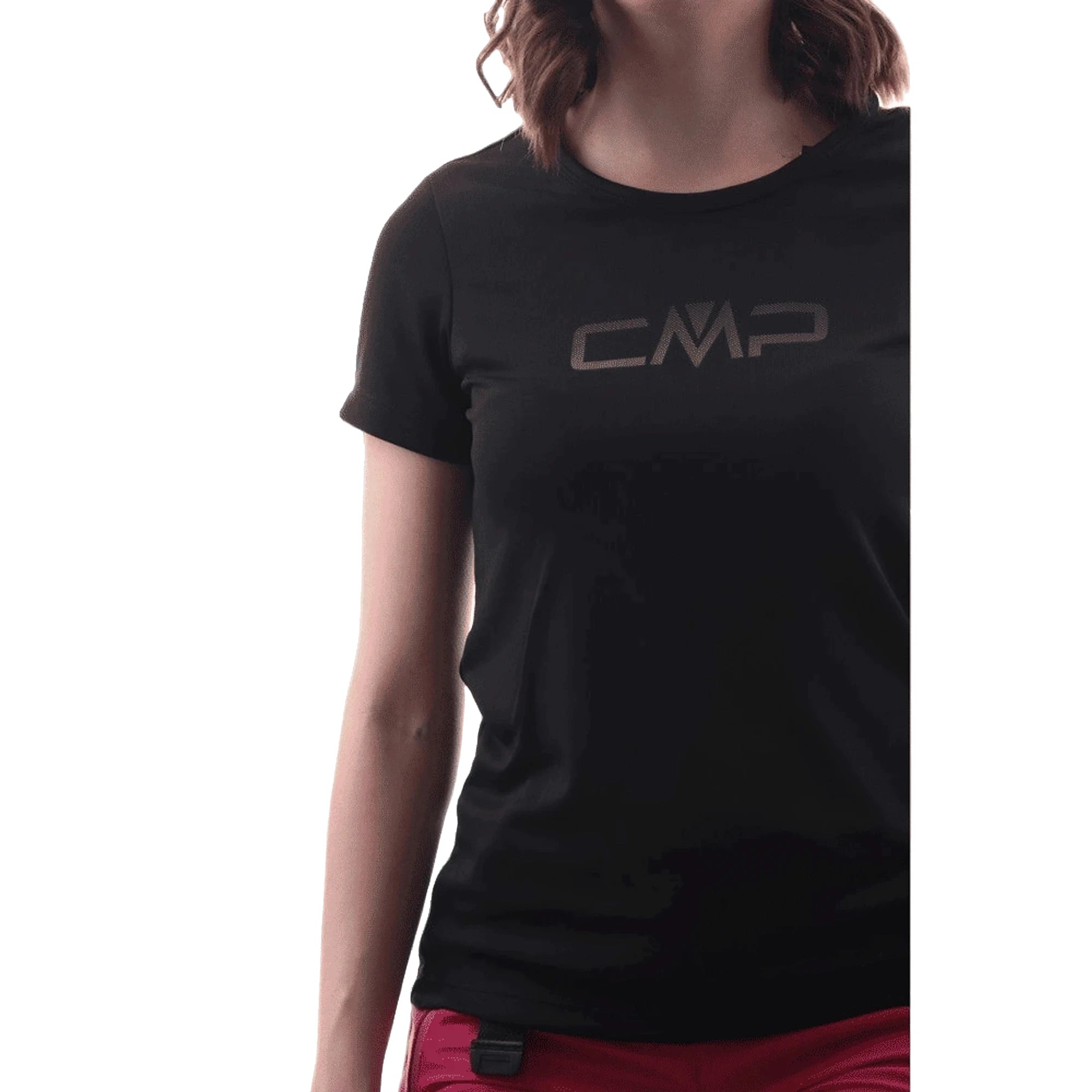 CAMPAGNOLO CMP T-Shirt Trekking Donna Nera 39T5676P