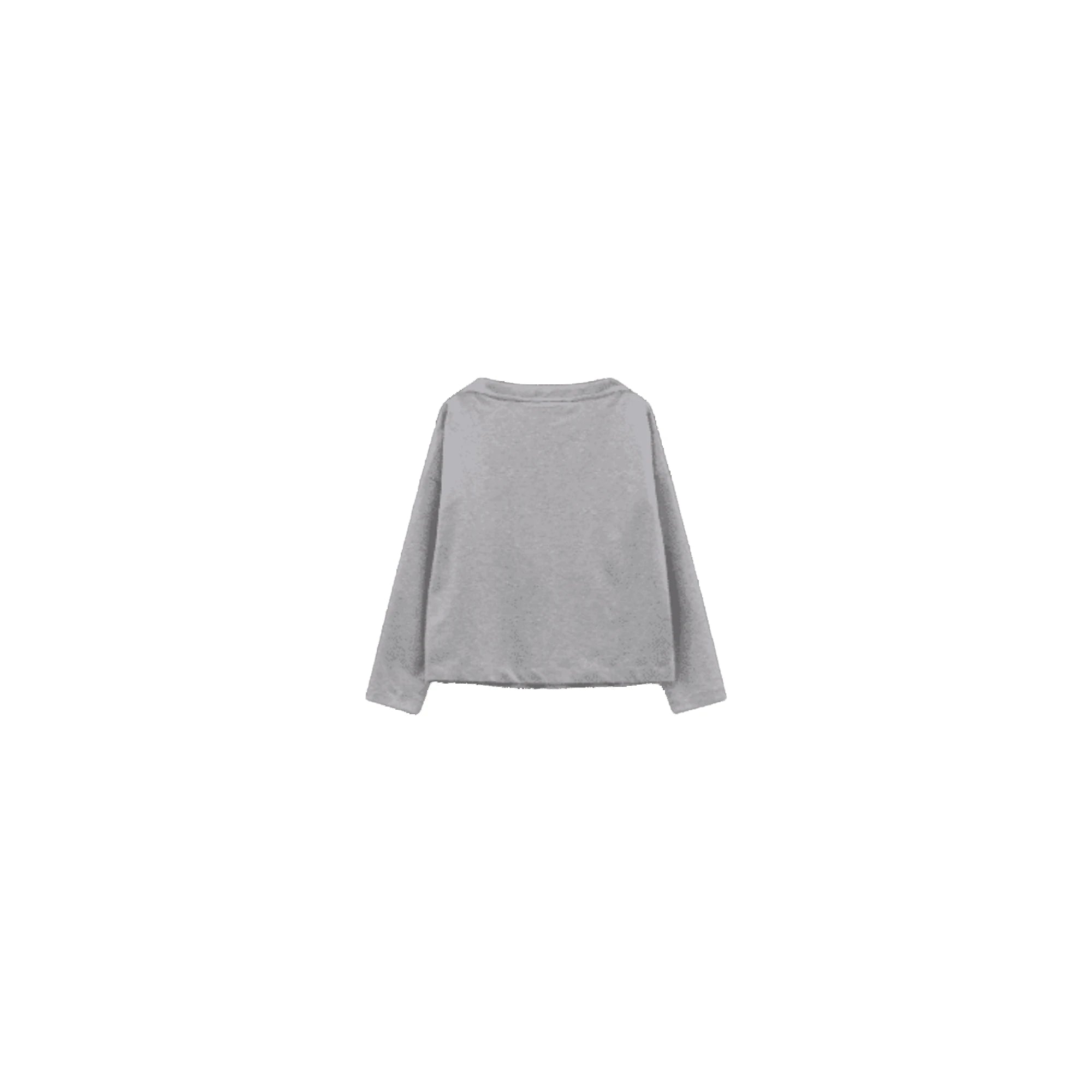 JEANNE BARET Felpa Verbena Scollo a Barchetta Mélange