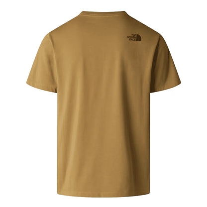 The North Face T-shirt Evolution Box Half Dome Regular Cedar Uomo