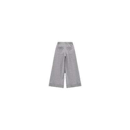 JEANNE BARET Pantalone Pull-On Gamba Ampia Verbena