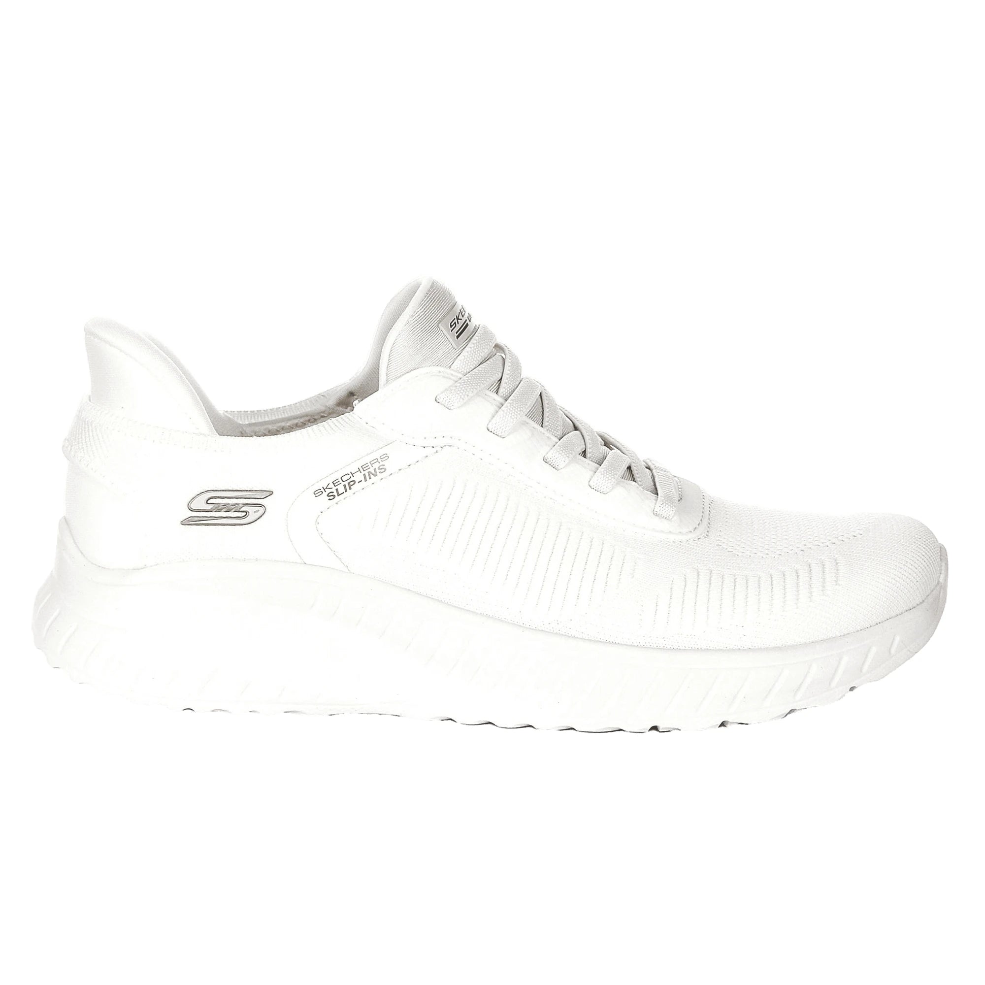SKECHERS Bobs Sport Squad Off White Scarpe Donna
