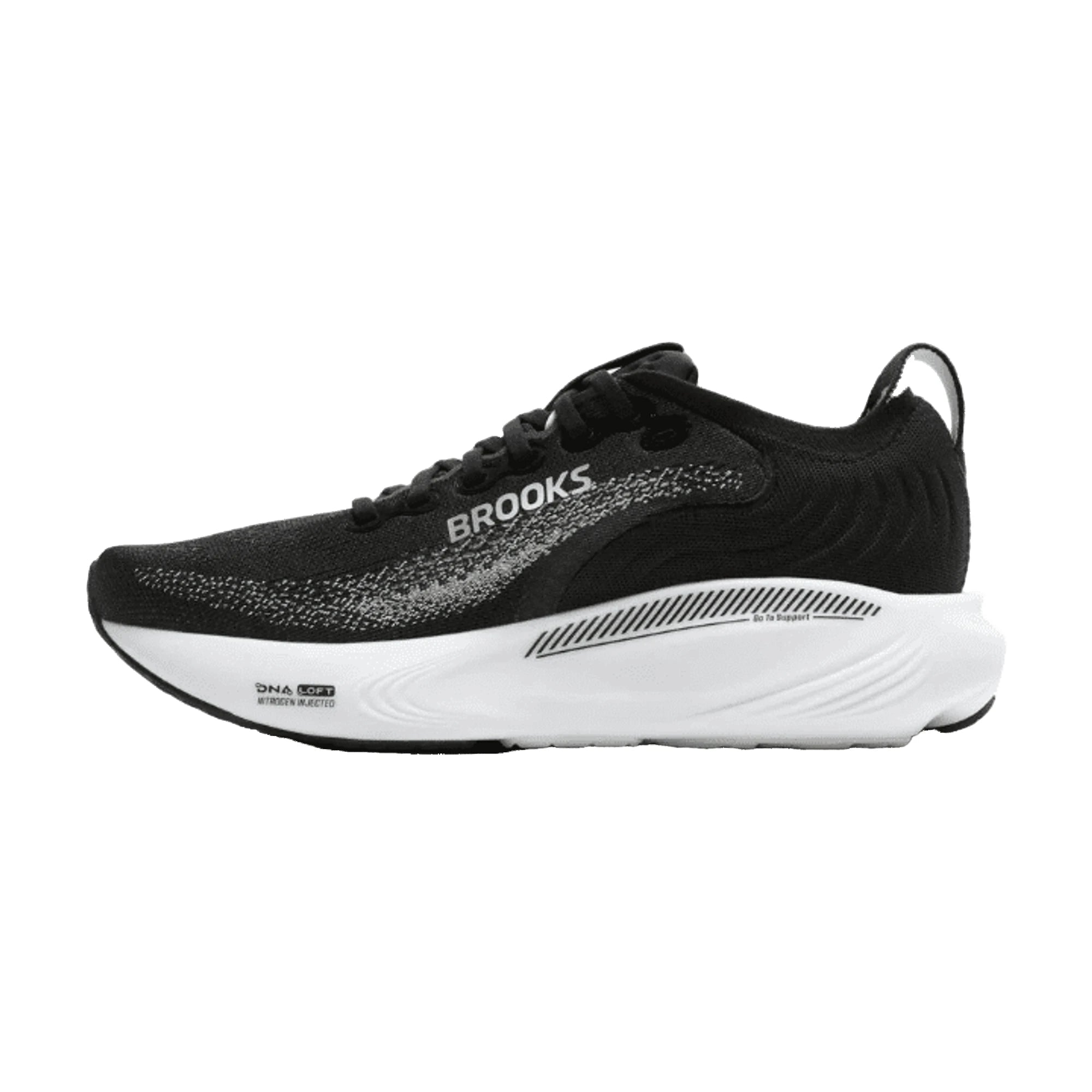 BROOKS Adrenaline GTS 25 Scarpe da Corsa Nere Ammortizzate da Donna 