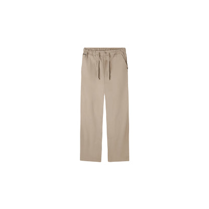 SCORPION C/V Pantaloni Lino Uomo Relaxed Beige Chiaro