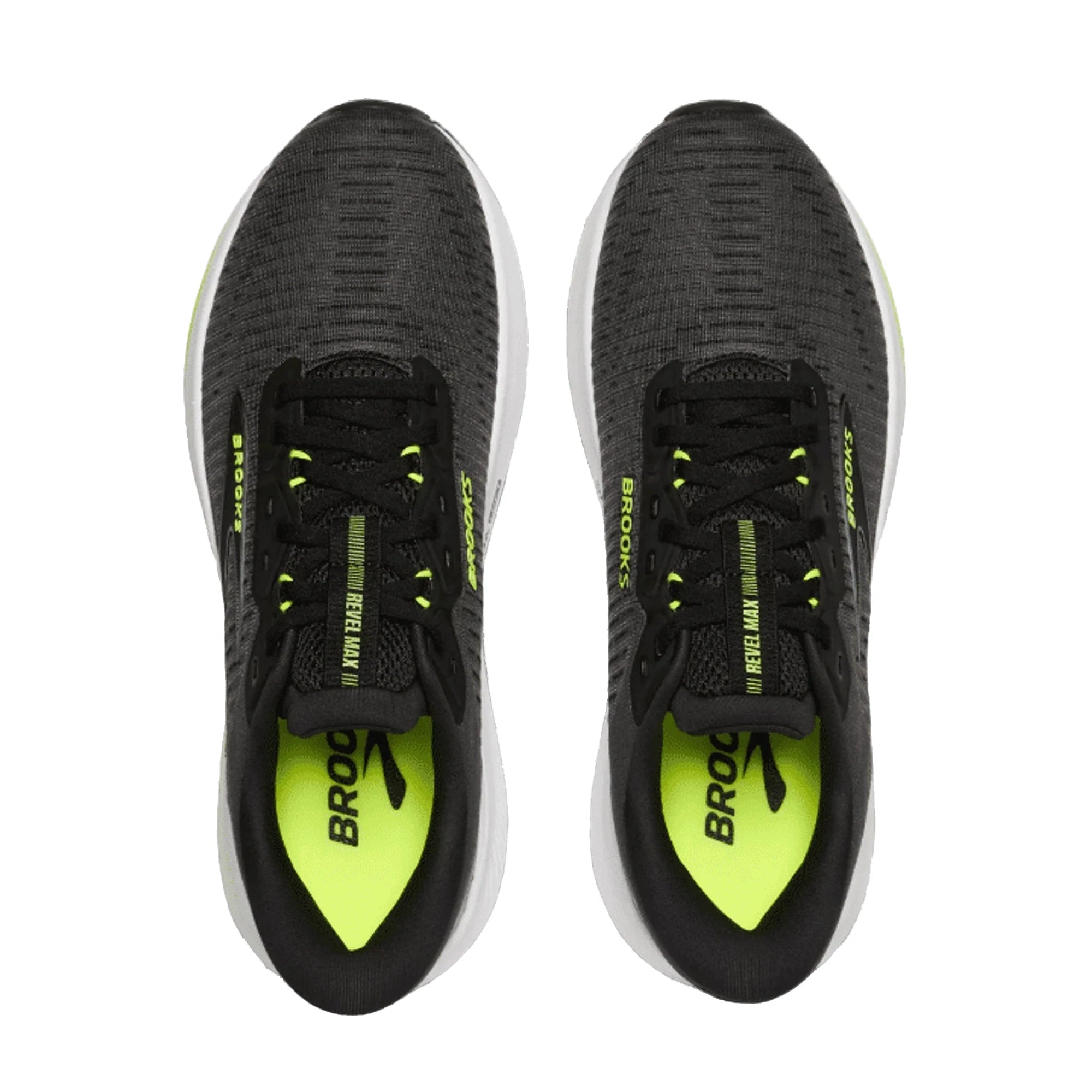 BROOKS Revel Max Scarpe da Corsa Ammortizzate Nere da Uomo
