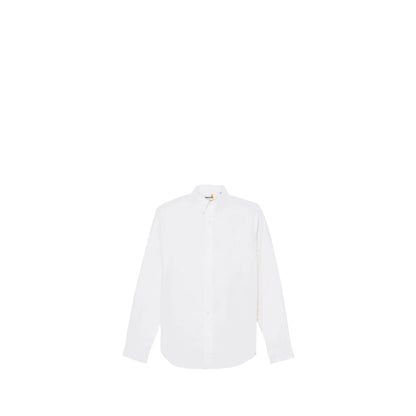 TIMBERLAND Camicia Uomo Cotone Biologico Bianca