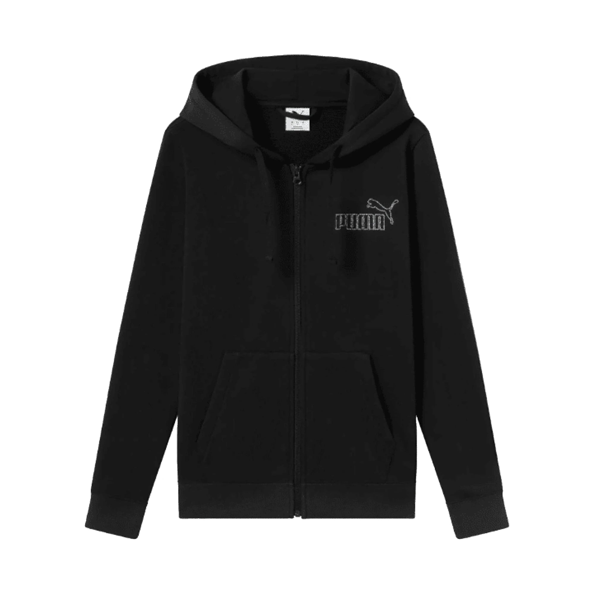PUMA Felpa Donna Cotone Nero