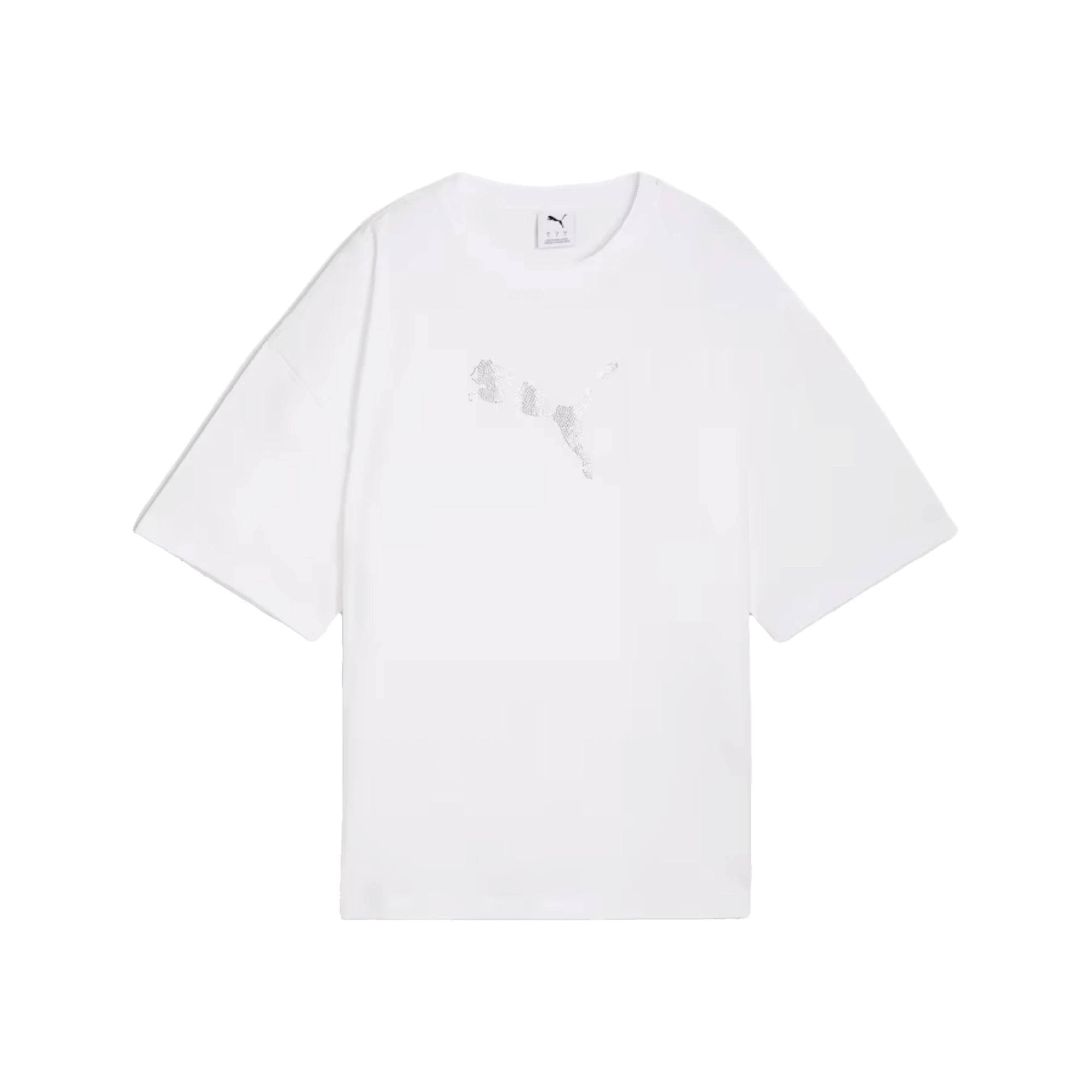 PUMA T-shirt Oversize Essentials Bedazzled Grafica Donna