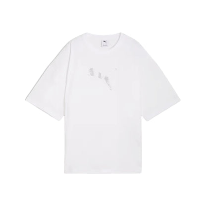 PUMA T-shirt Oversize Essentials Bedazzled Grafica Donna
