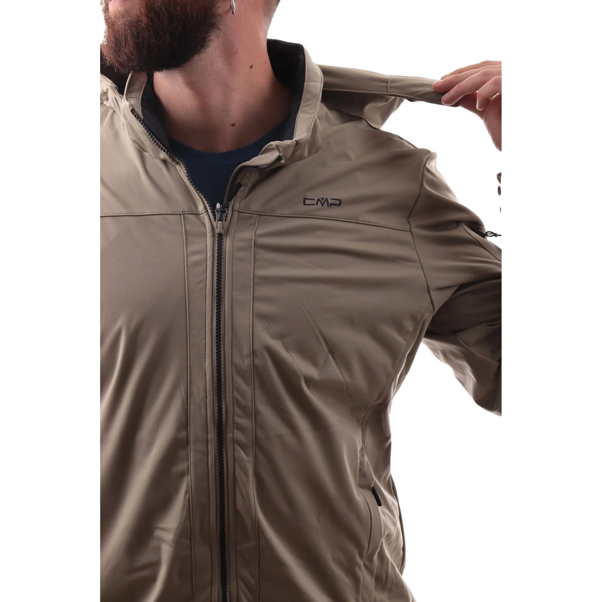 CMP Giacca Trekking Uomo con Cappuccio Removibile