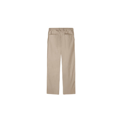 SCORPION C/V Pantaloni Lino Uomo Relaxed Beige Chiaro