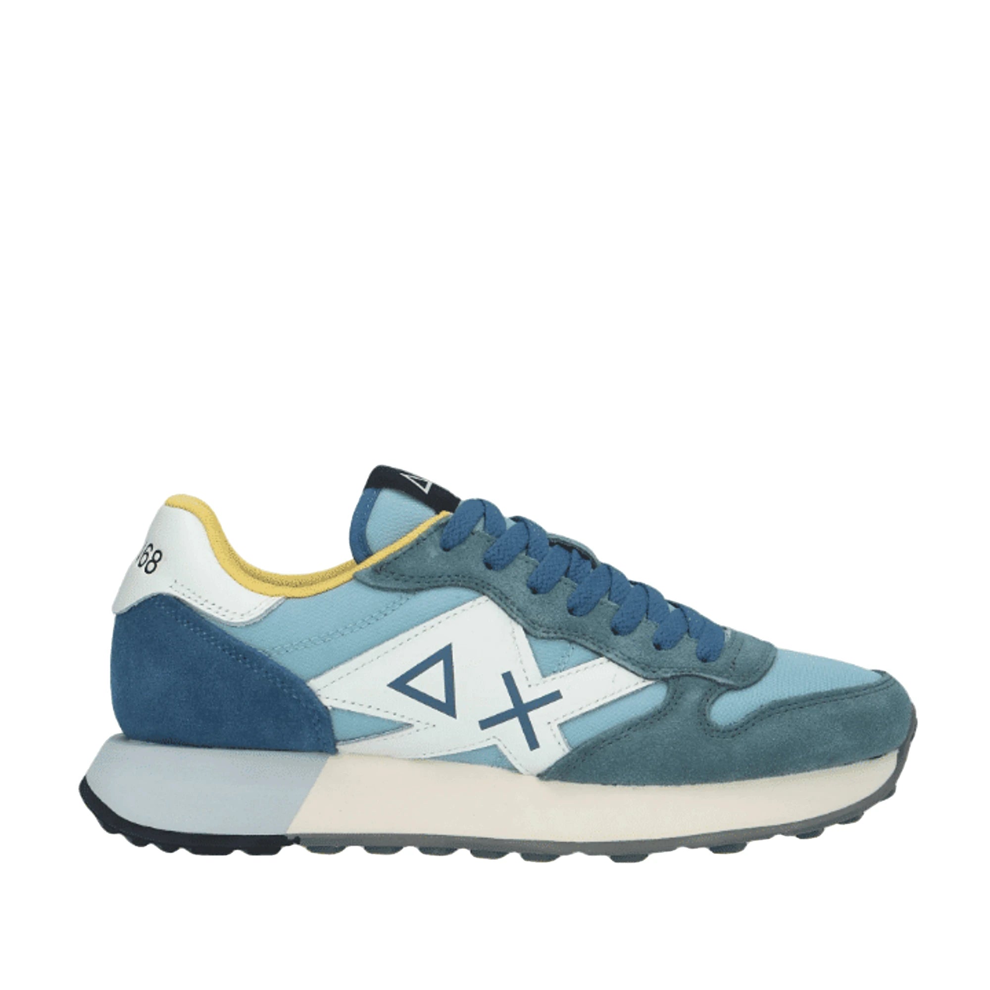 SUN68 Jaki 2.0 Solid Sneaker Uomo Pelle Casual