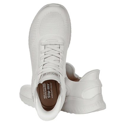 SKECHERS Bobs Sport Squad Off White Scarpe Donna