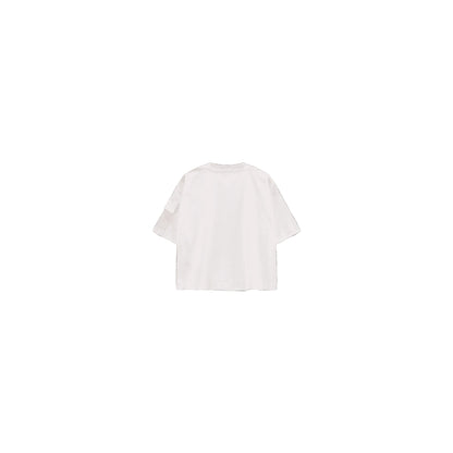 JEANNE BARET T-shirt Oversize Polynesia Botanical Cotone Supima