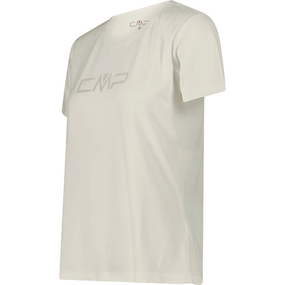 CMP Maglia Girocollo Donna Dry Function Antibatterica Offwhite