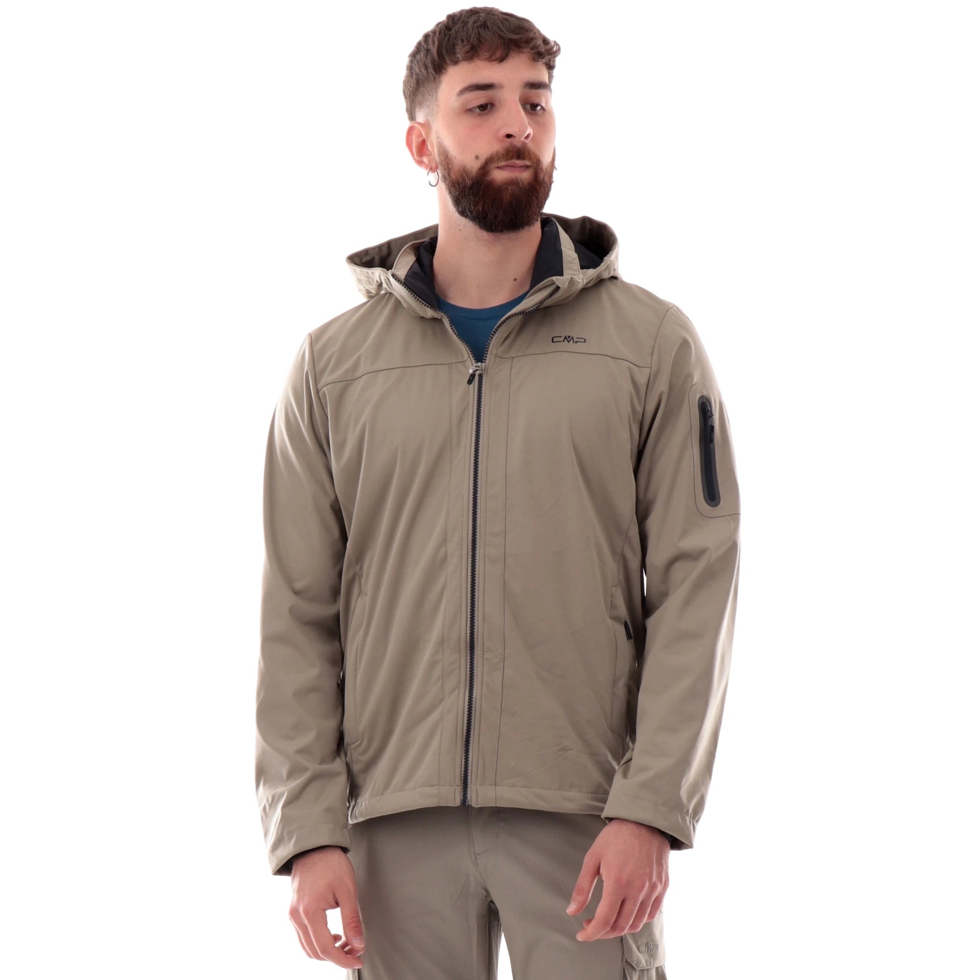CMP Giacca Trekking Uomo con Cappuccio Removibile