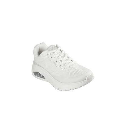 SKECHERS Sneakers Uno Flex W Bianche da Donna in Memory Foam