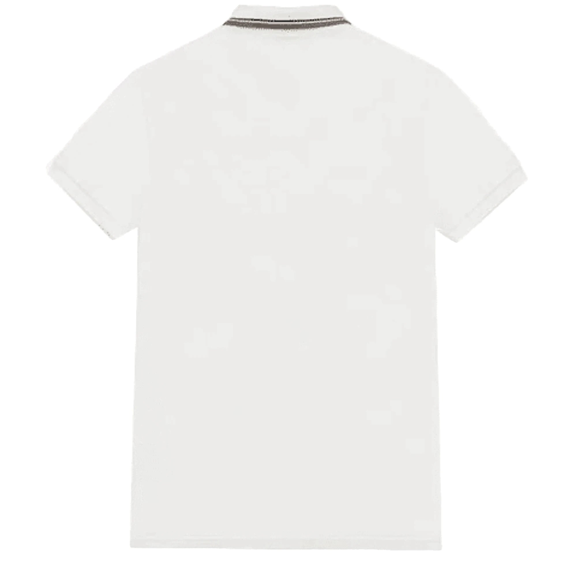 COLMAR ORIGINALS Polo Bianca in Cotone Piqué da Uomo con Logo Ricamato