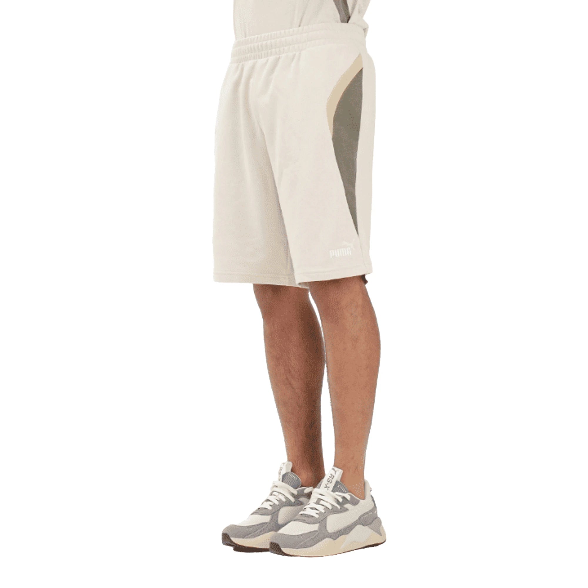 PUMA Shorts Sportivo Essentials Block Panna Uomo