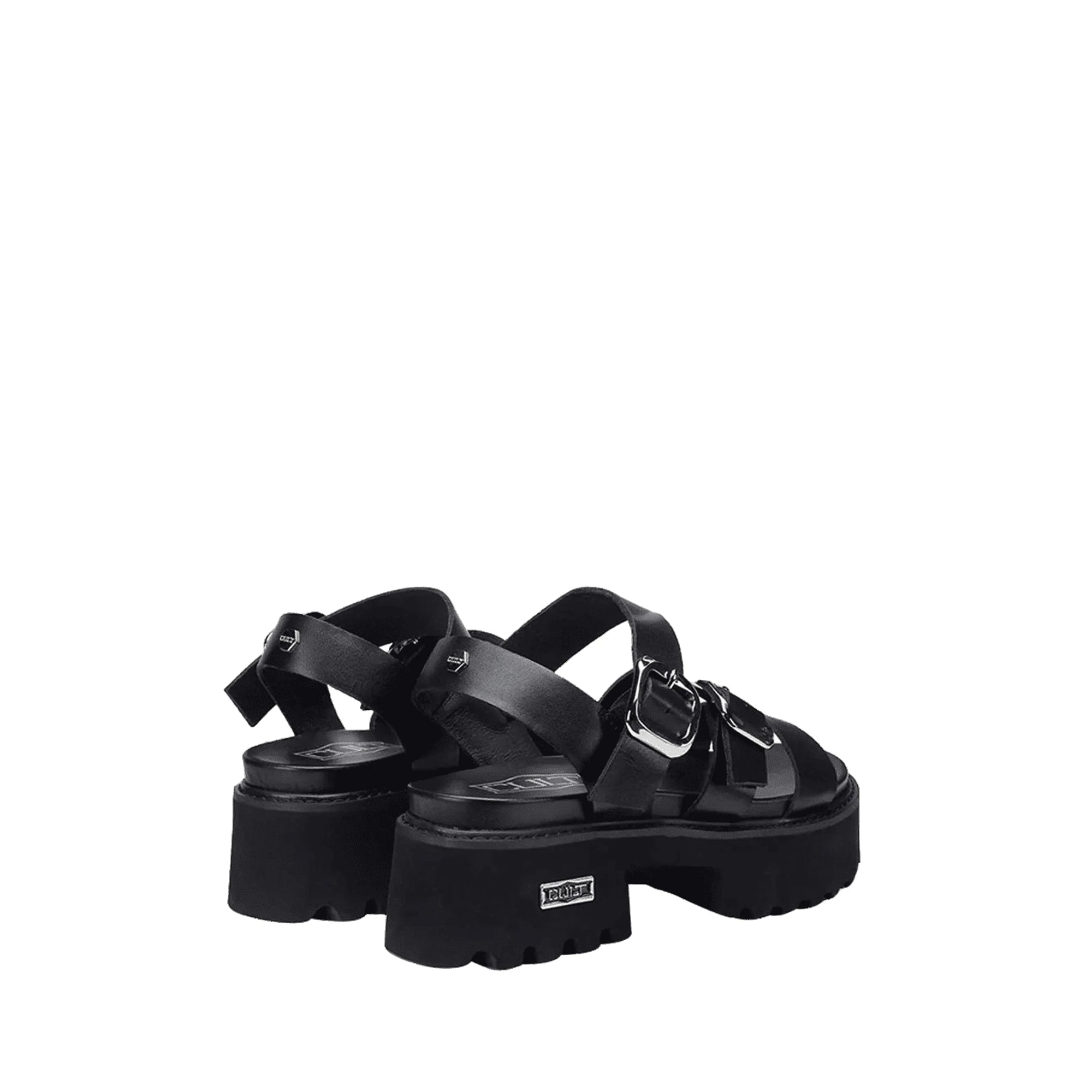 CULT Sandalo CHER 4536 Nero Suola Carrarmato