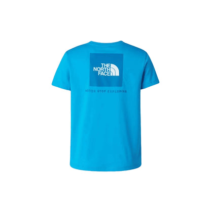 THE NORTH FACE T-shirt Box NSE azzurra bambino/a