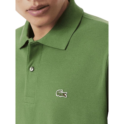 LACOSTE Polo da Uomo in Cotone Piqué Verde
