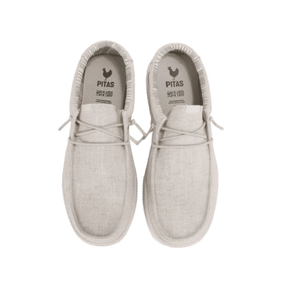 PITAS Scarpa Wallabi WP150 Linen Crudo Ultraleggera Uomo